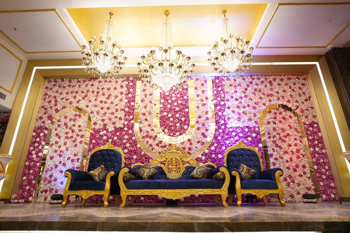 Engagement Venue Seelampur — The Great Palace Banquet Hall