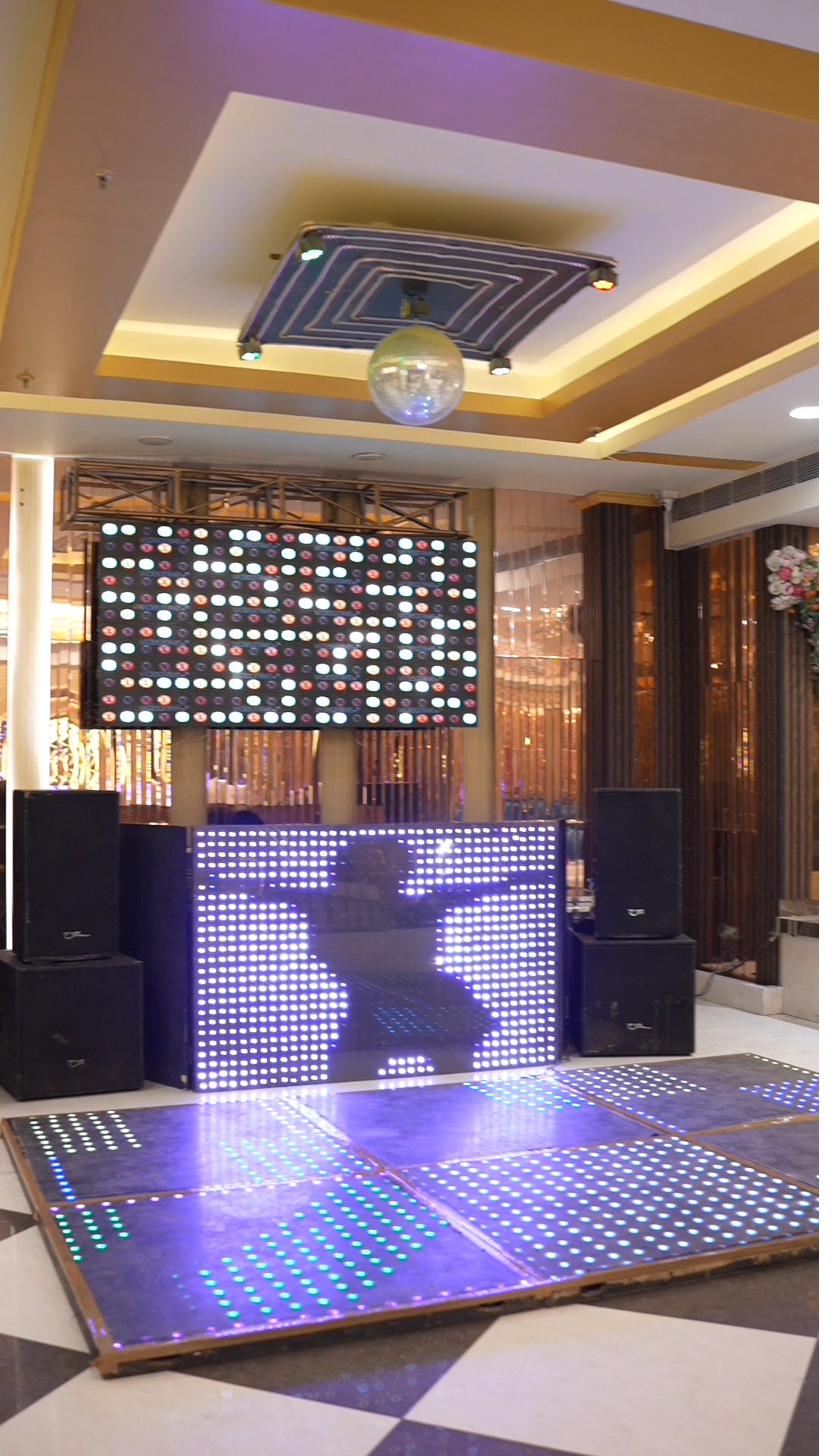 Birthday Party Hall in East Delhi — LED DJ Floor